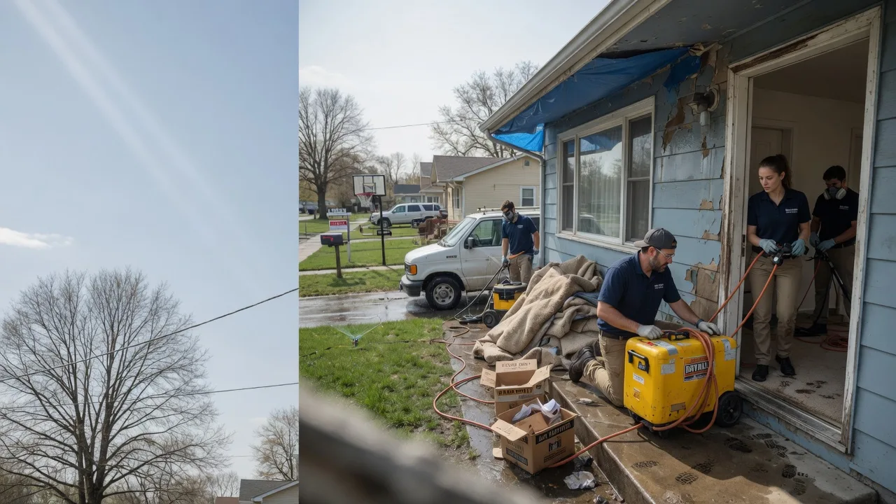 Basement Flood Cleanup in Yeso, NM near me
